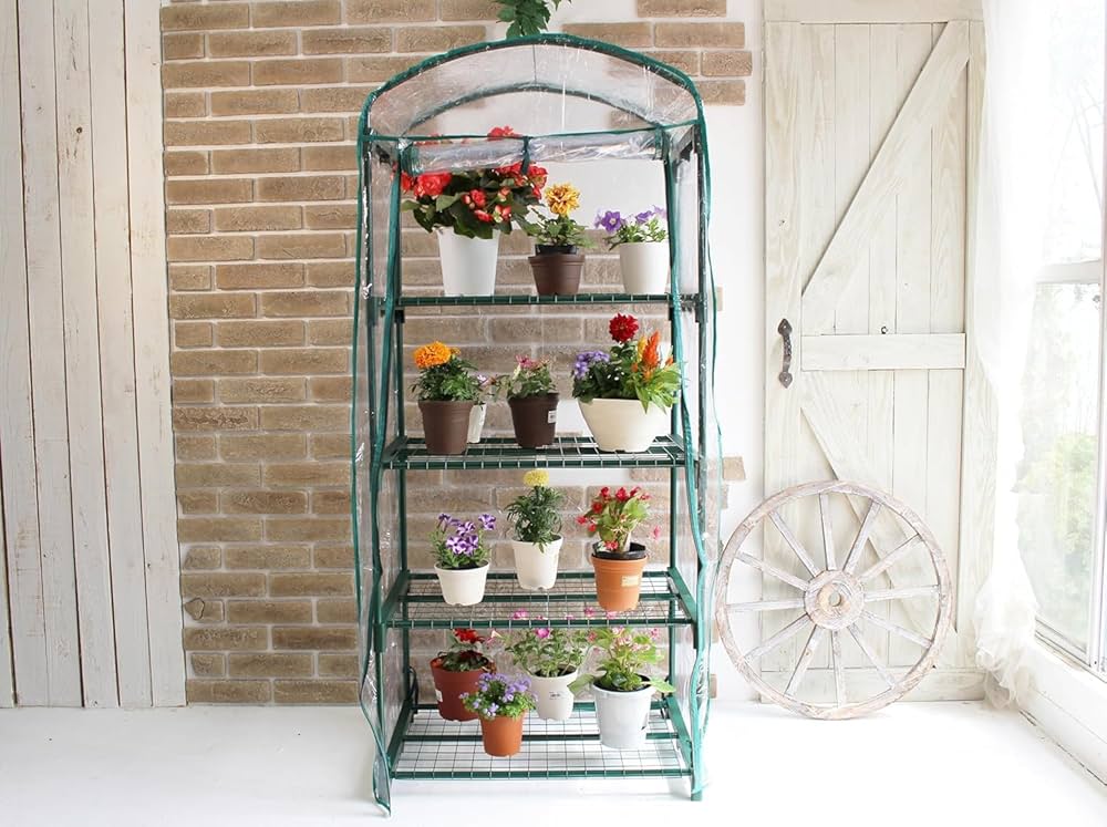 グリーンキーパー4段用　替カバー Amazon.co.jp: マルハチ産業 温室 グリーンキーパー4段専用替え