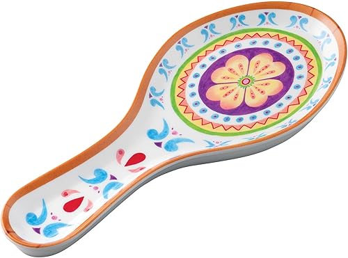 Miniatura 7 de UP ware - Soporte para cuchara de melamina de 9.625 pulgadas, soporte para utensilios de cocina, mesa de comedor (Toscana)