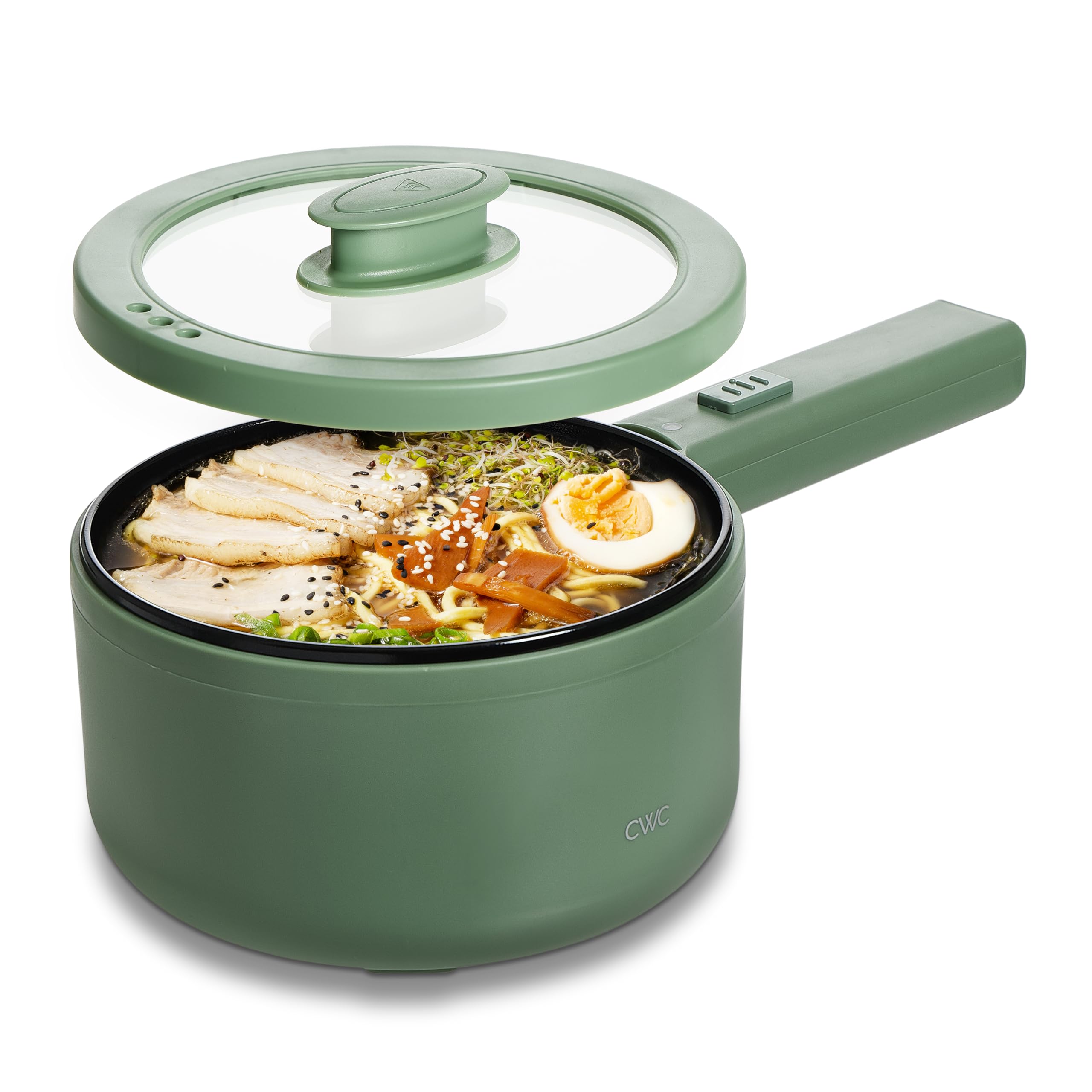 Amazon.com: COOK WITH COLOR Electric Hot Pot, 1.6L Mini Cooker