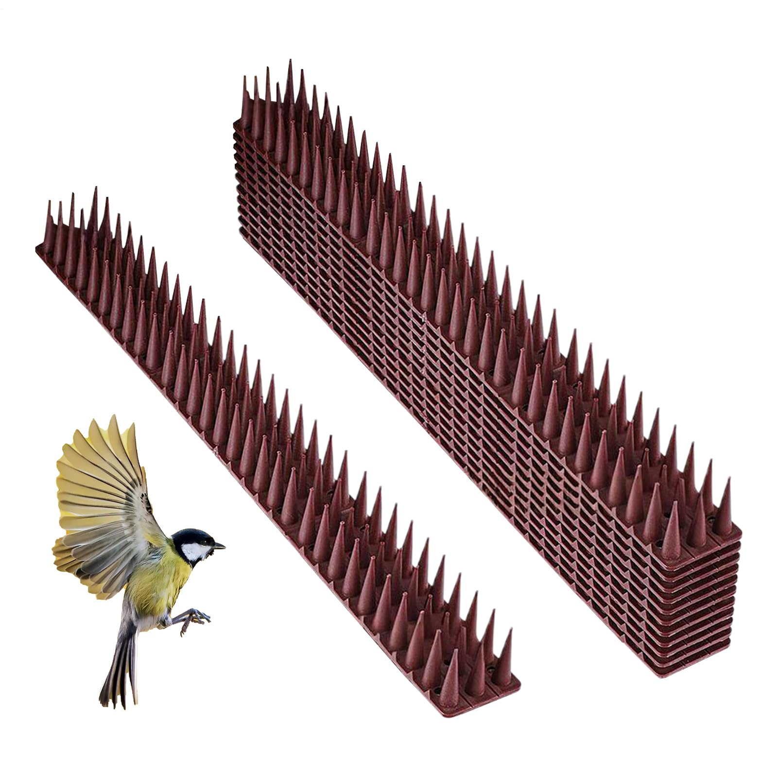 Puntas para pájaros oxidables: dile adiós a las palomas en tu tejado con este tope recortable