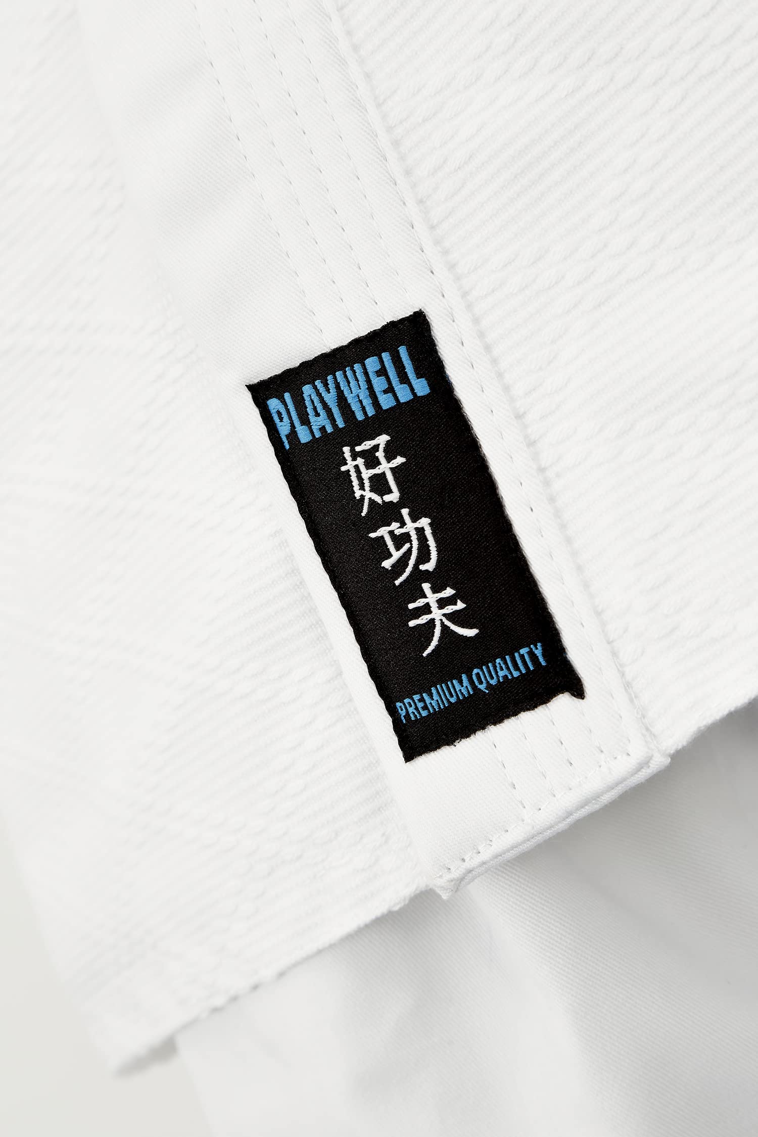 Playwell Martial Arts Judo White Premium Medium Weight 400gsm Uniform, GI - NEW (5/180cm) - Image 4