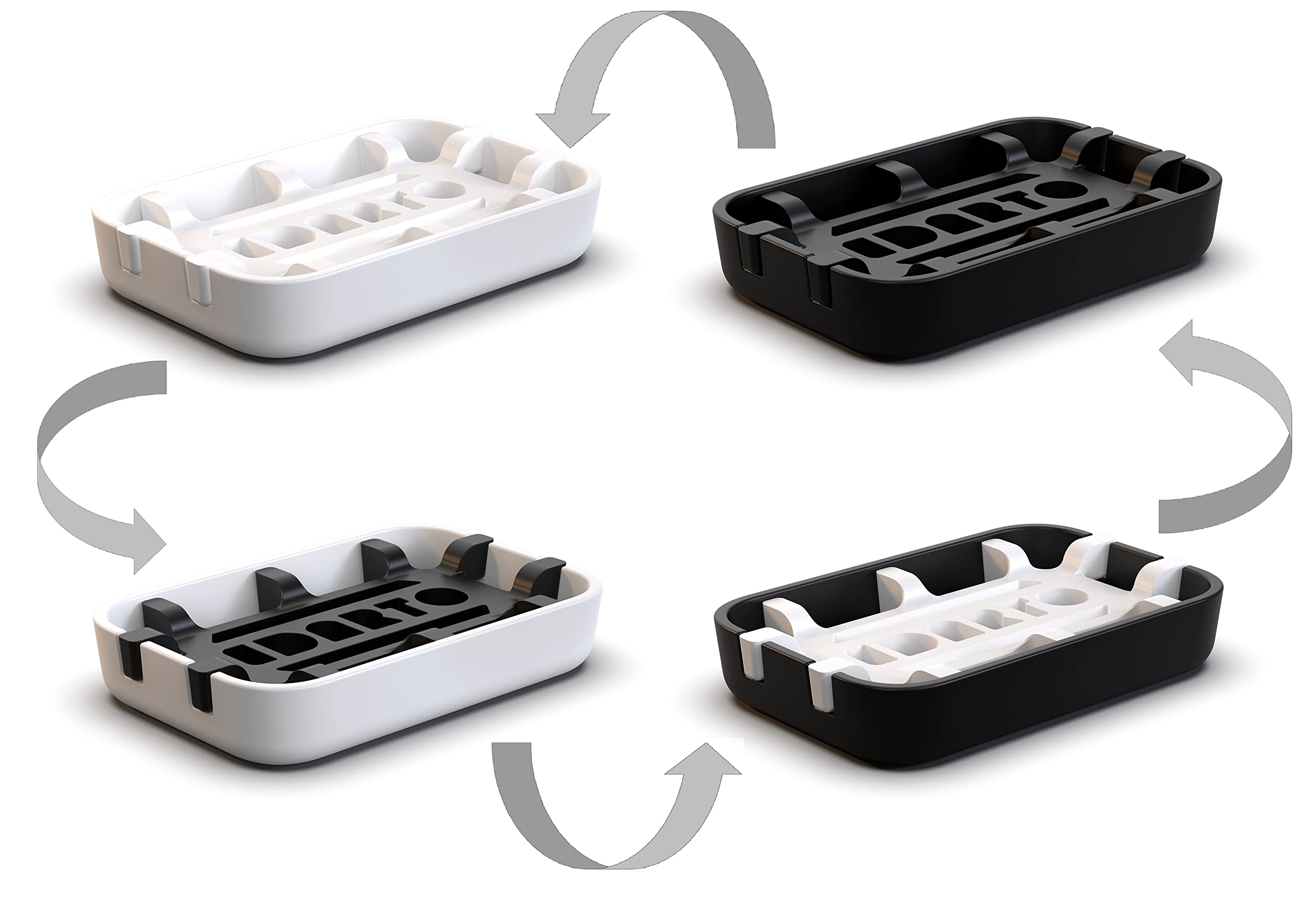 Portasapone In Bambù Con Sacchetti Sisal - Set Eco Per Sapone Solido, Asciugatura Rapida - Foto 8