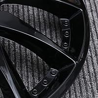 Vista 9 de Tapacubos de rueda de automóvil Premium, 14 pulgadas, tapas de cubo de llanta, accesorios para la mayoría de los autos, tapacubos de 14 pulgadas