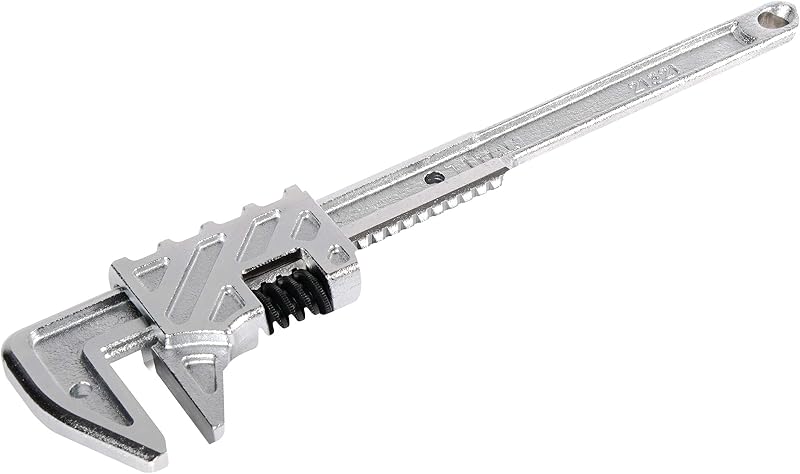 Chave ajustável automotiva Titan 21321 em aço forjado, abertura de até 7,6 cm e 27,9 cm de comprimento