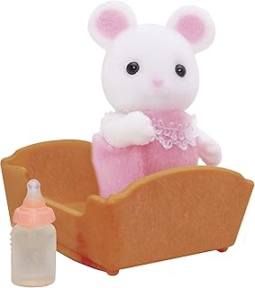 Sylvanian Families White Mouse Baby