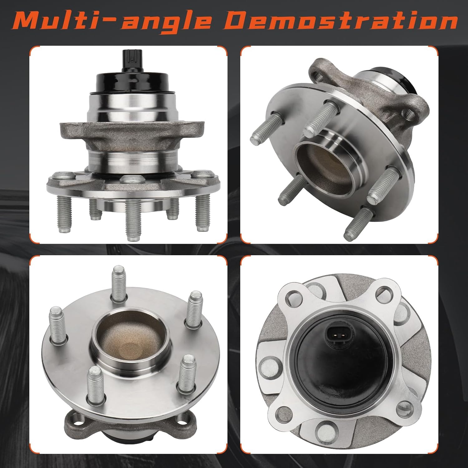 DRIVESTAR 513372 Front Driver or Passenger Side Wheel Hub and Bearing Assembly Compatible with Lexus IS200t 2016-2017, IS250 2014-2015, IS300 2018-2020, IS350 2014-2020