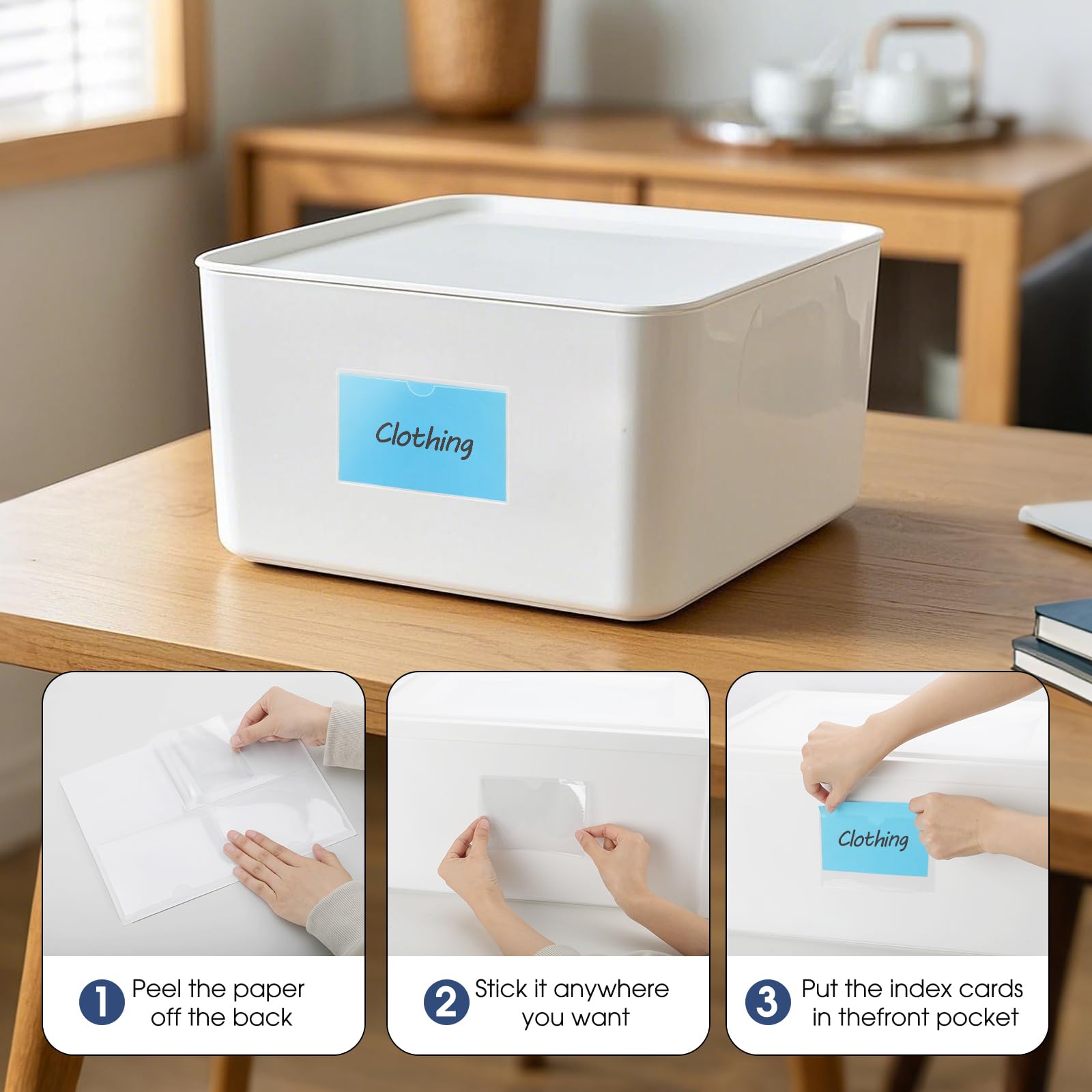 index card plastic sleeves Amazon.com : 3x5 Index Card Sleeves Binder Sheets - 50 Pack | Clear Plastic  Refill 2 Pocket Page Protector for Recipe Cards, Photo Cards, Flash Cards main image 1