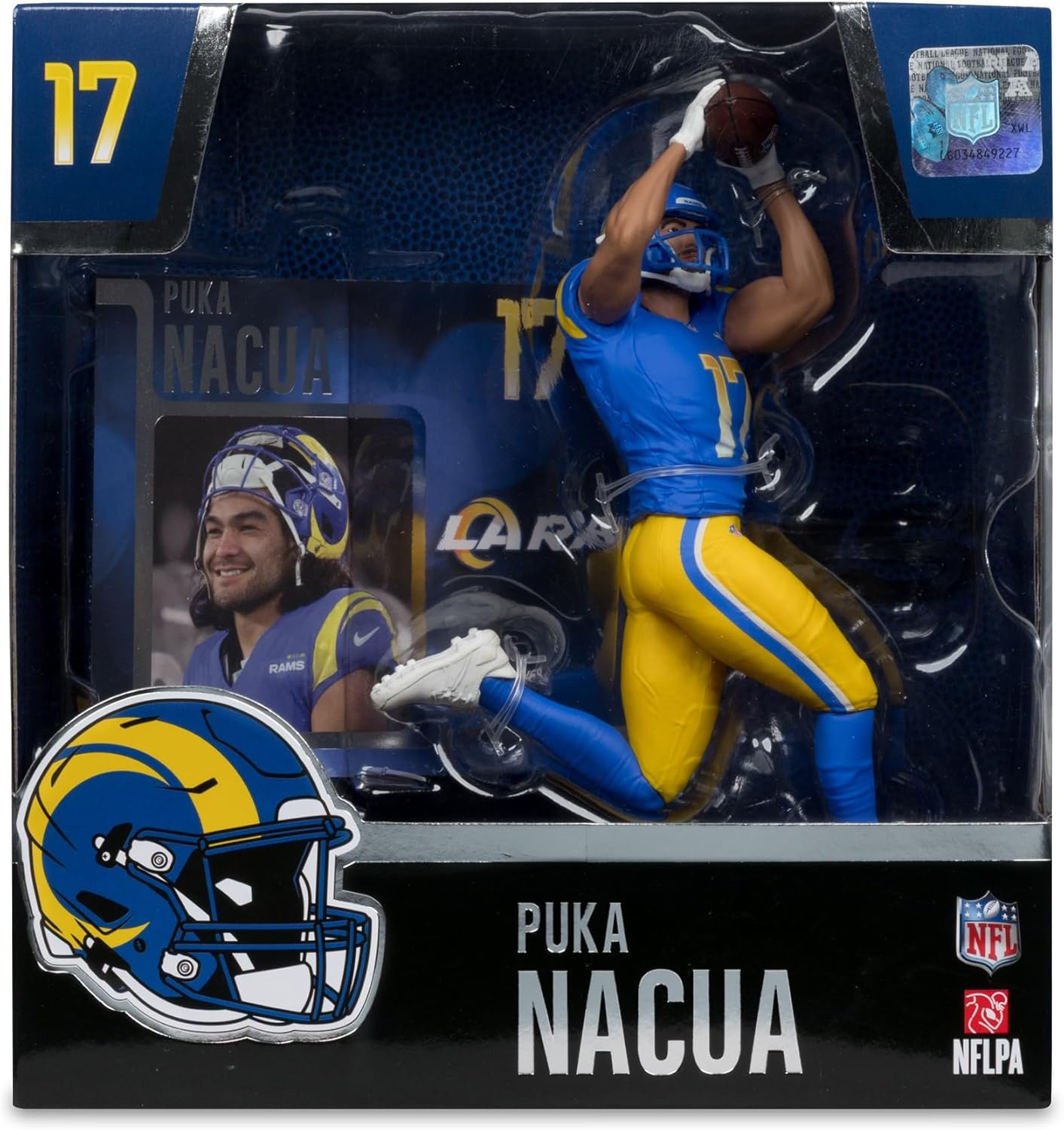 Puka Nacua (Los Angeles Rams) NFL 7" Figure McFarlane