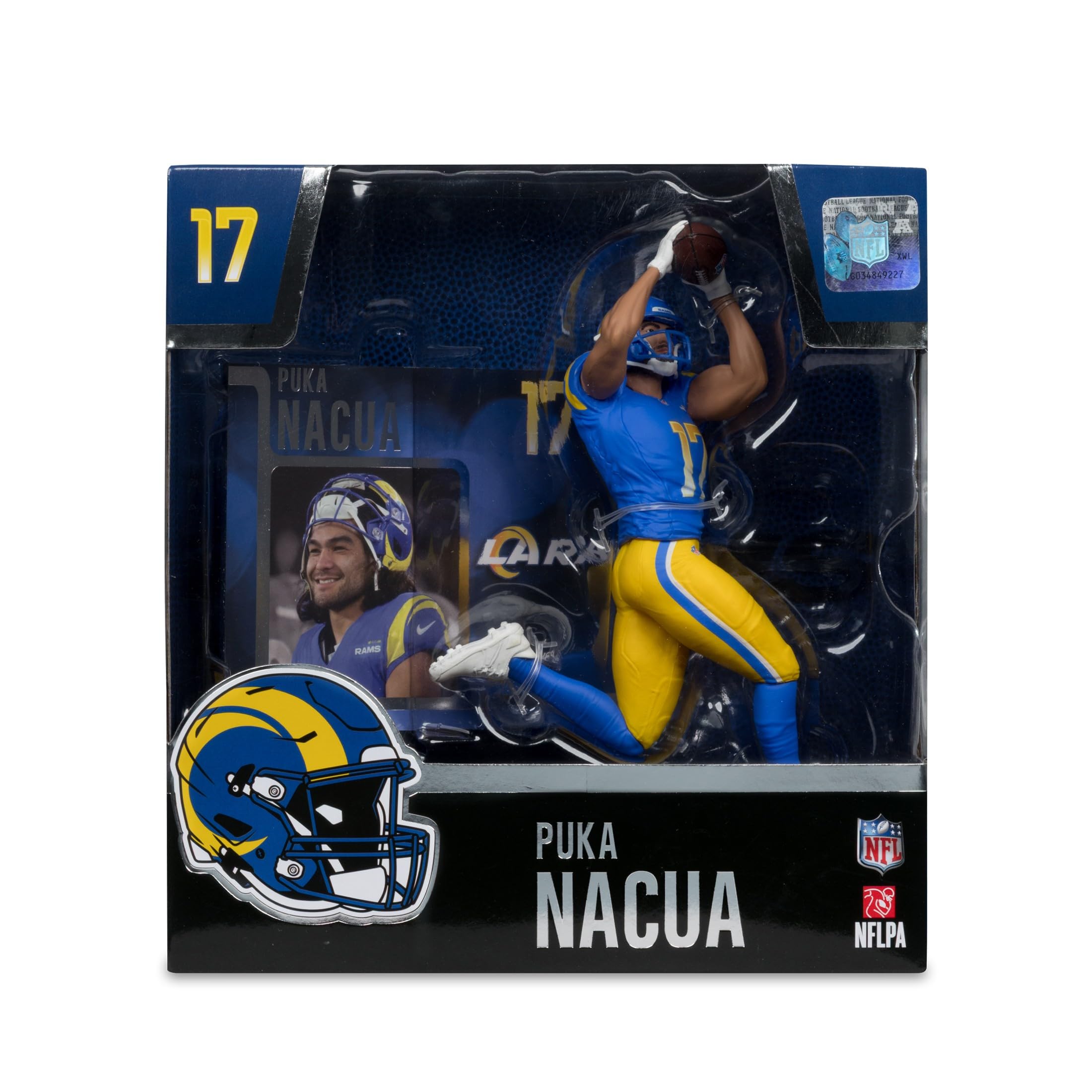 Amazon.com: Puka Nacua (Los Angeles Rams) NFL 7