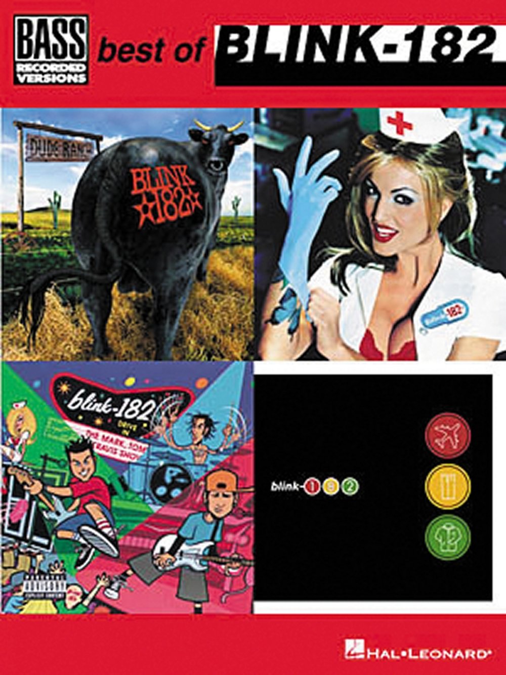 Best of blink-182 for Bass: Bass Recorded Versions | 16 Transcribed Basslines Songbook with Tablature from Dammit, First Date, The Rock Show and More | Bass Recorded Versions | Hal Leonard