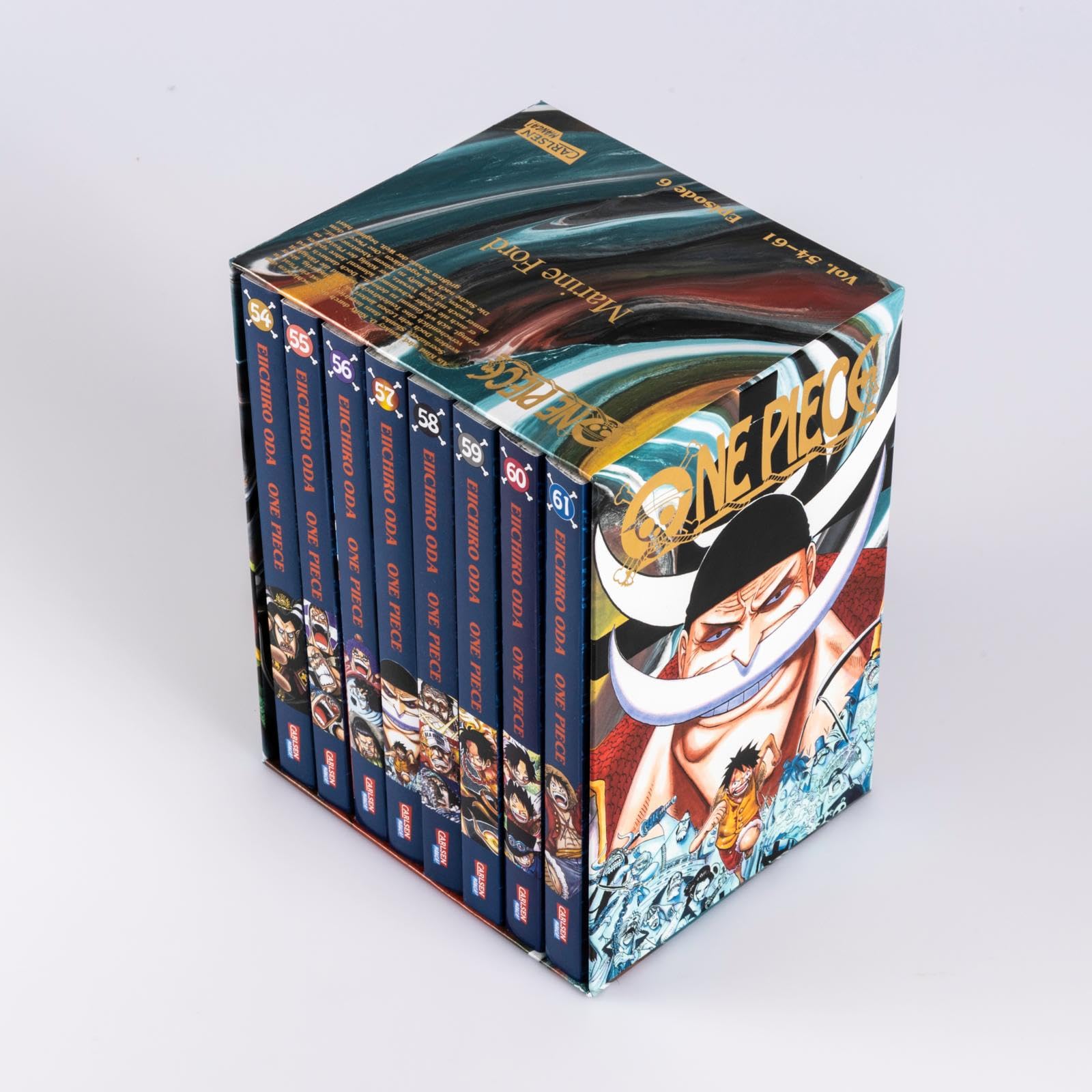One Piece Sammelschuber 6: Marine Ford (Bände 54-61) Piraten Abenteuer