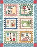 Riley Blake Bundled Quilt Seeds Patterns of Different Collections By Lori Holt of Bee in My Bonnet, Inspiring Designs for Beautiful Quilts (Mercantile 6 Quilt Seeds Bundle)