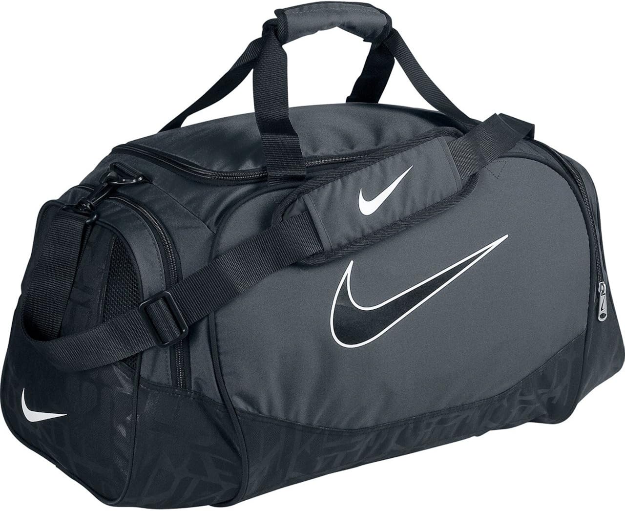 Nike Brasilia 5 Small Duffel Bag Flint Grey/Black