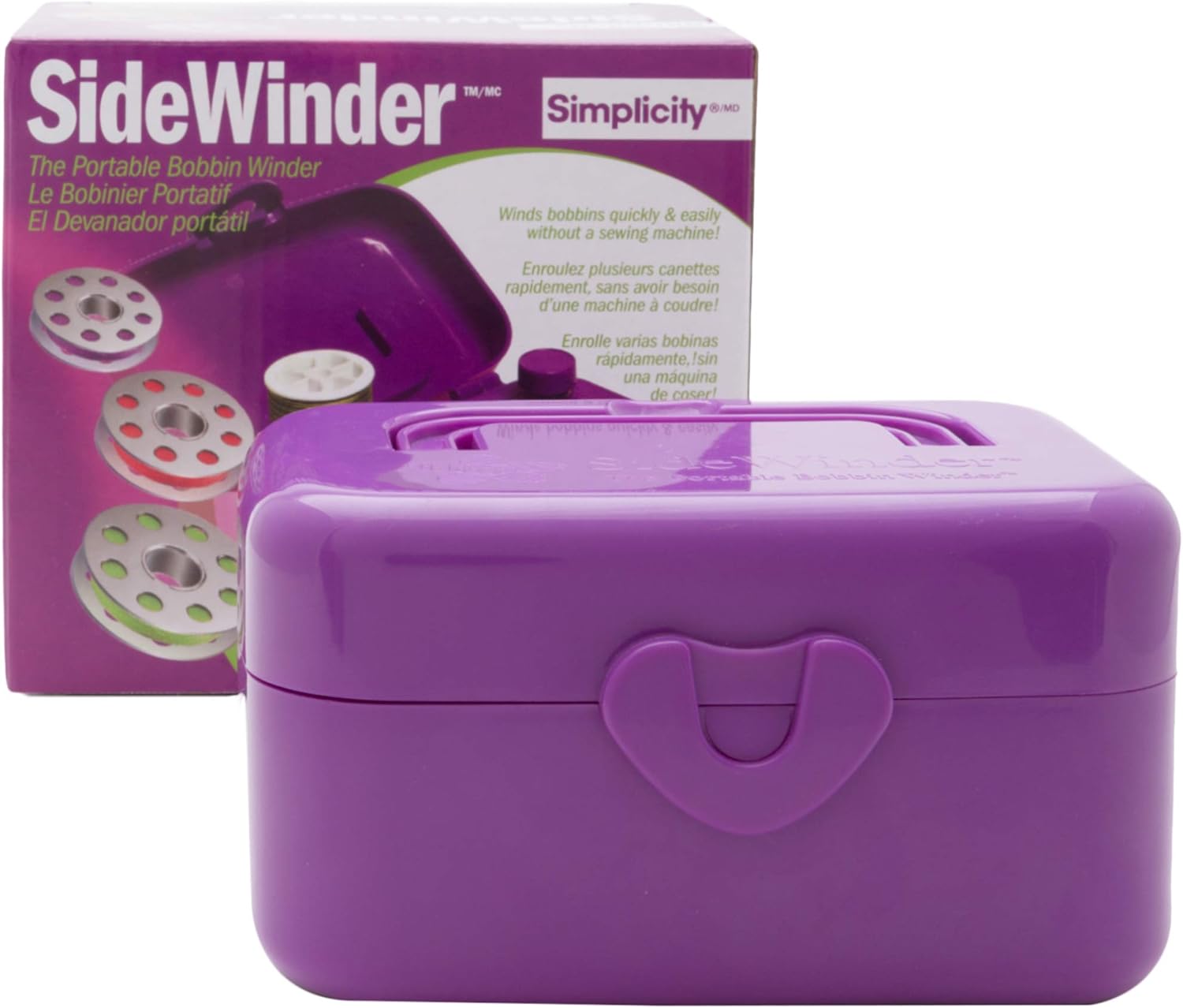Sidewinder Portable Bobbin WinderPurple Amazon.de Küche, Haushalt & Wohnen