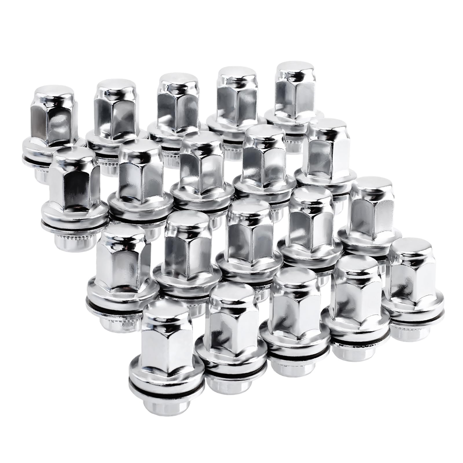 アクセサリー me0827 75000 Amazon.com: 14x1.5mm OEM Style Factory Lug Nuts Set of 20, 7/8