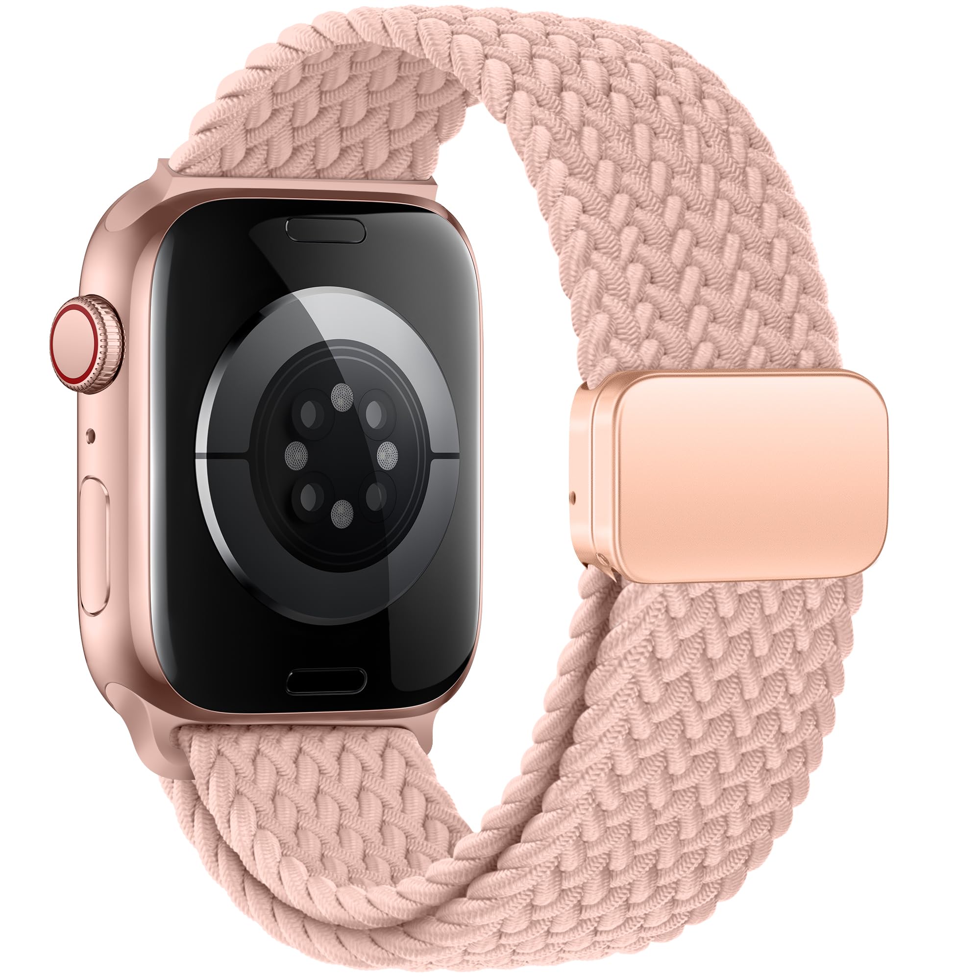 KEYSJEFF Compatible with Apple Watch Strap 46mm,Braided Nylon Sport Band Elastics Magnetic Buckle Straps for Iwatch Series 10/9/8/7/6/SE/5/4 (Not Include Watch) (B0CFDK6T5S) Amazon Price History, Amazon Price Tracker