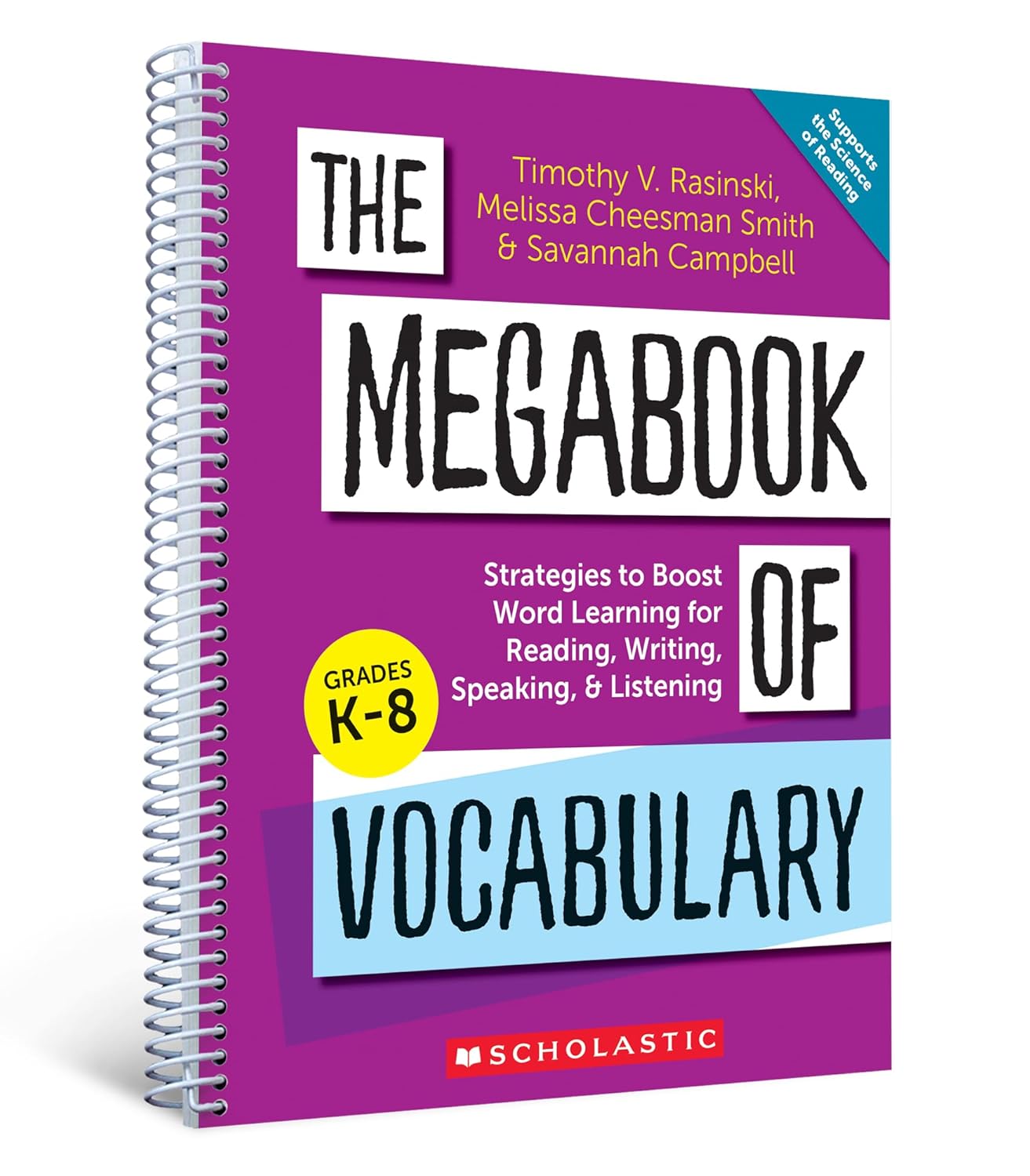 The Megabook of Vocabulary: Strategies to Boost Word Learning for Reading, Writing, Speaking, and Listening