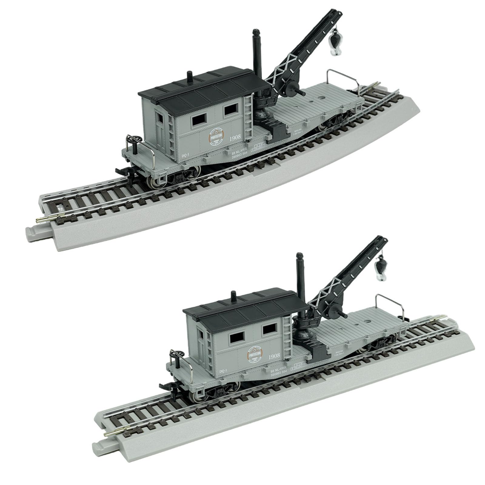 Eisenbahnschienen Modellset HO Maßstab mit gebogener und gerader Option für Miniatur Gleislandschaften zum Bauen von Gleisen