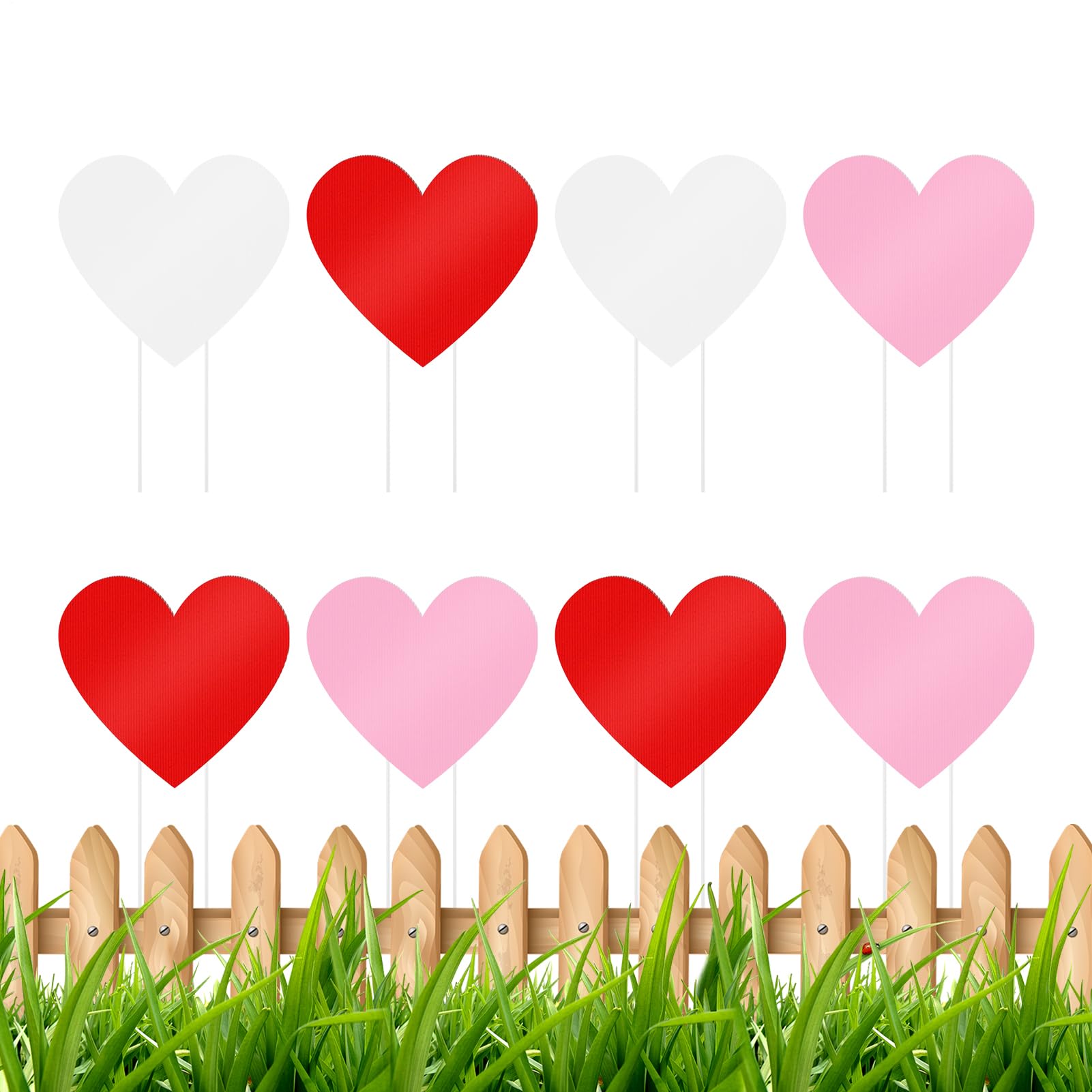 Piquets de sol pour la Saint-Valentin : fixez facilement votre décor extérieur