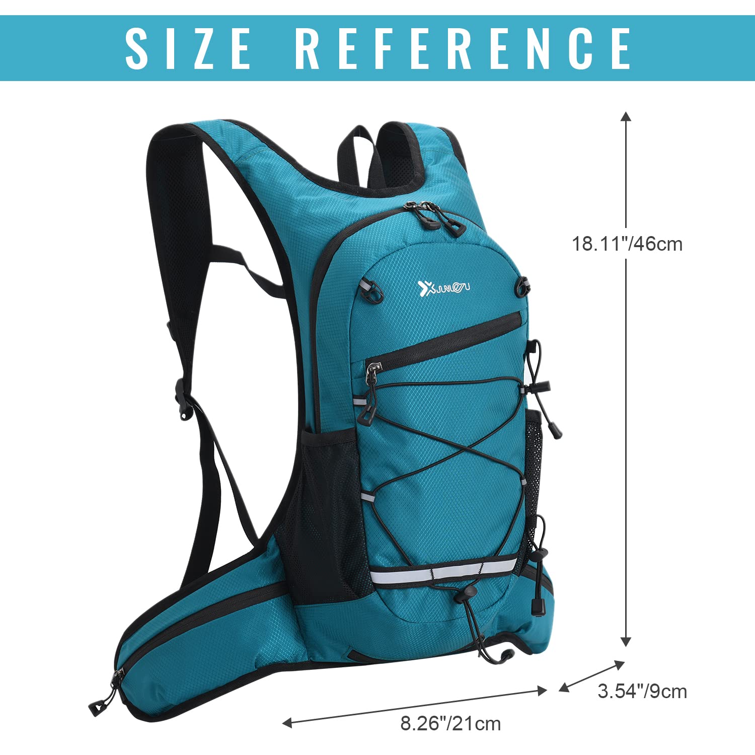 Ligero Mochila de Ciclismo Impermeable Múltiples Bolsillos Respirable Correr Bicicleta Mochila Hombres Mujeres Senderismo De Viaje Mochila