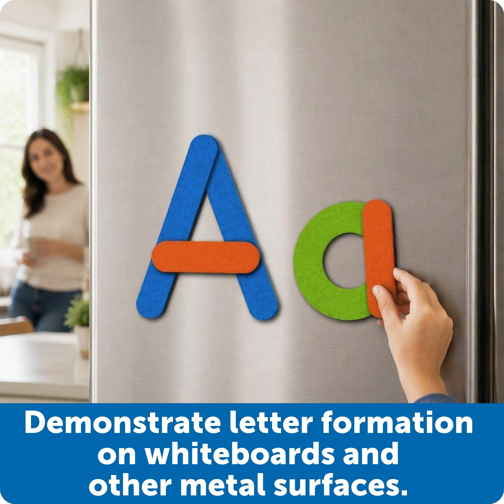 Learning Resources Set dimostrativo di costruzione di lettere magnetiche