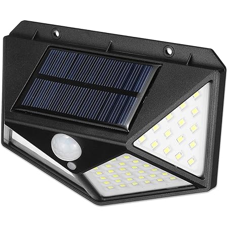 DELIPOP Applique da Esterno con Sensore di Movimento, IP65 Impermeabile Lampada da Parete LED 24W, Nera Lampada da Esterno Giardino per Balcone Veranda Garage Patio, 3000K Bianco Caldo