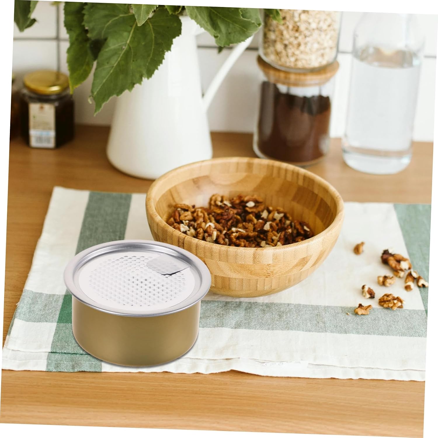Cabilock 12pcs Pet Food Can Containers Lid Versatile Storage for Food Airtight Design for Freshness for Snacks and Treats