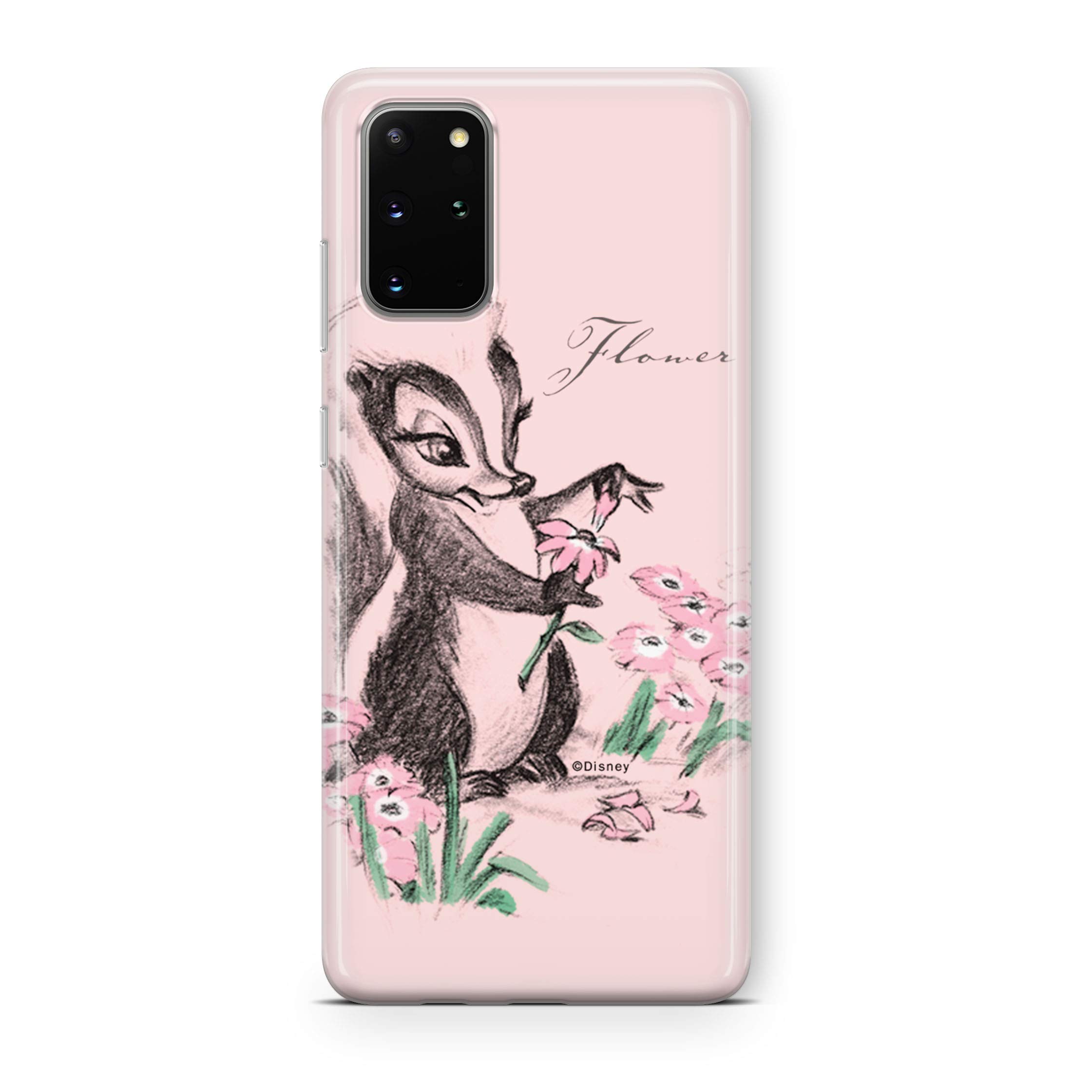 ERT GROUP mobile phone case for Samsung S20 PLUS / S11 original and officially Licensed Disney pattern Flower Skunk 001 optimally adapted to the shape of the mobile phone, case made of TPU