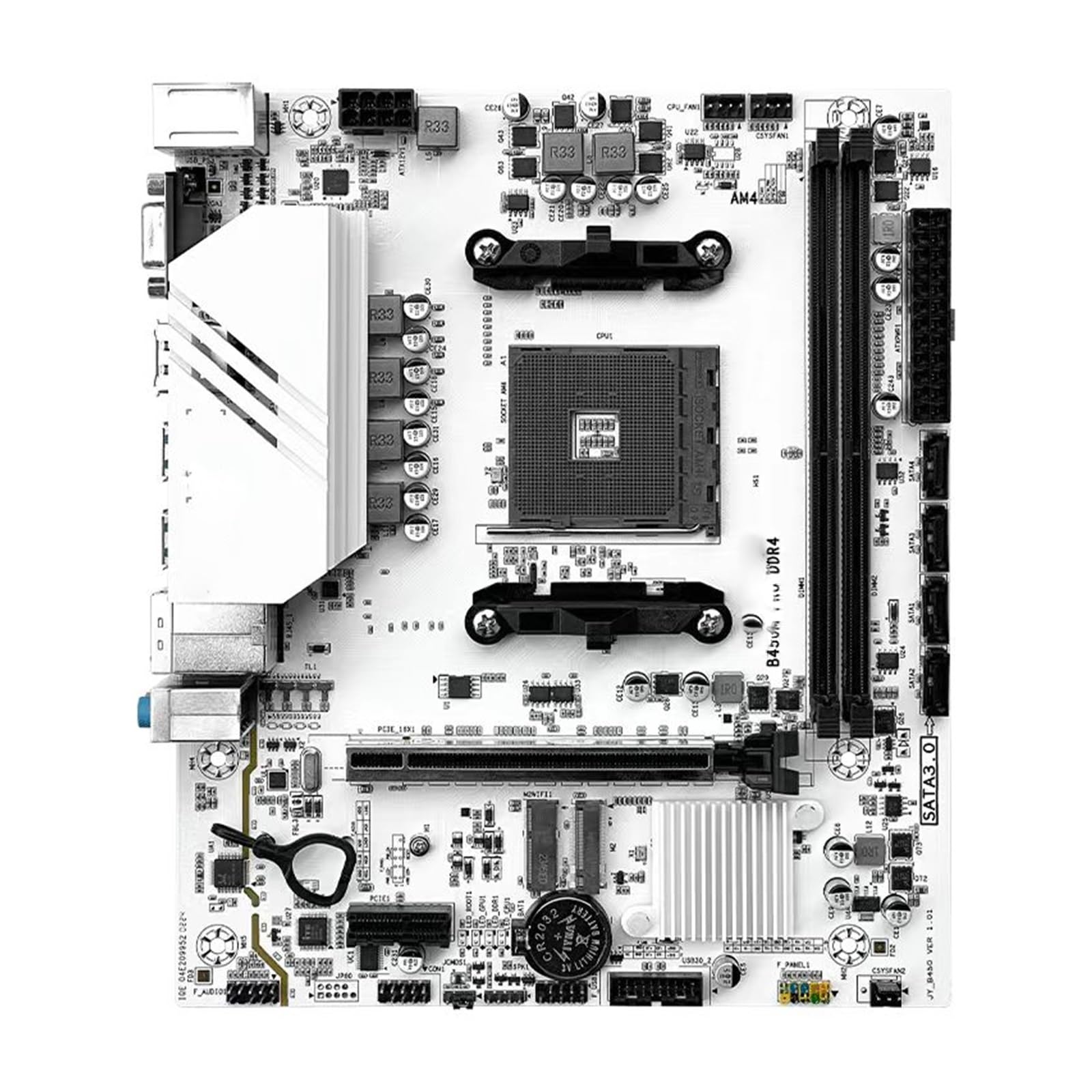 componenti pc Fit For JGINYUE R5-3600 6C12T CPU B450M PRO ARGB Kit scheda madre PC desktop DDR4 MAX 32GB combo Bundle DIY Office home light gaming