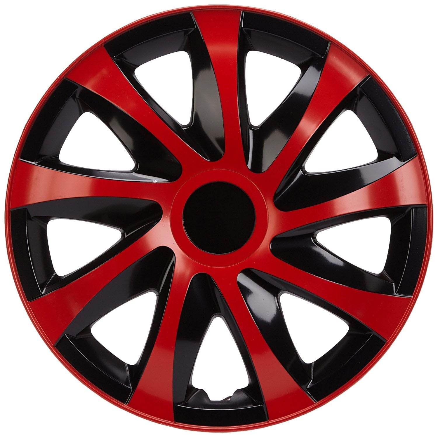 NRM KO239 Draco CS Wheel Trims Black/Red 15 Inches Set of 4