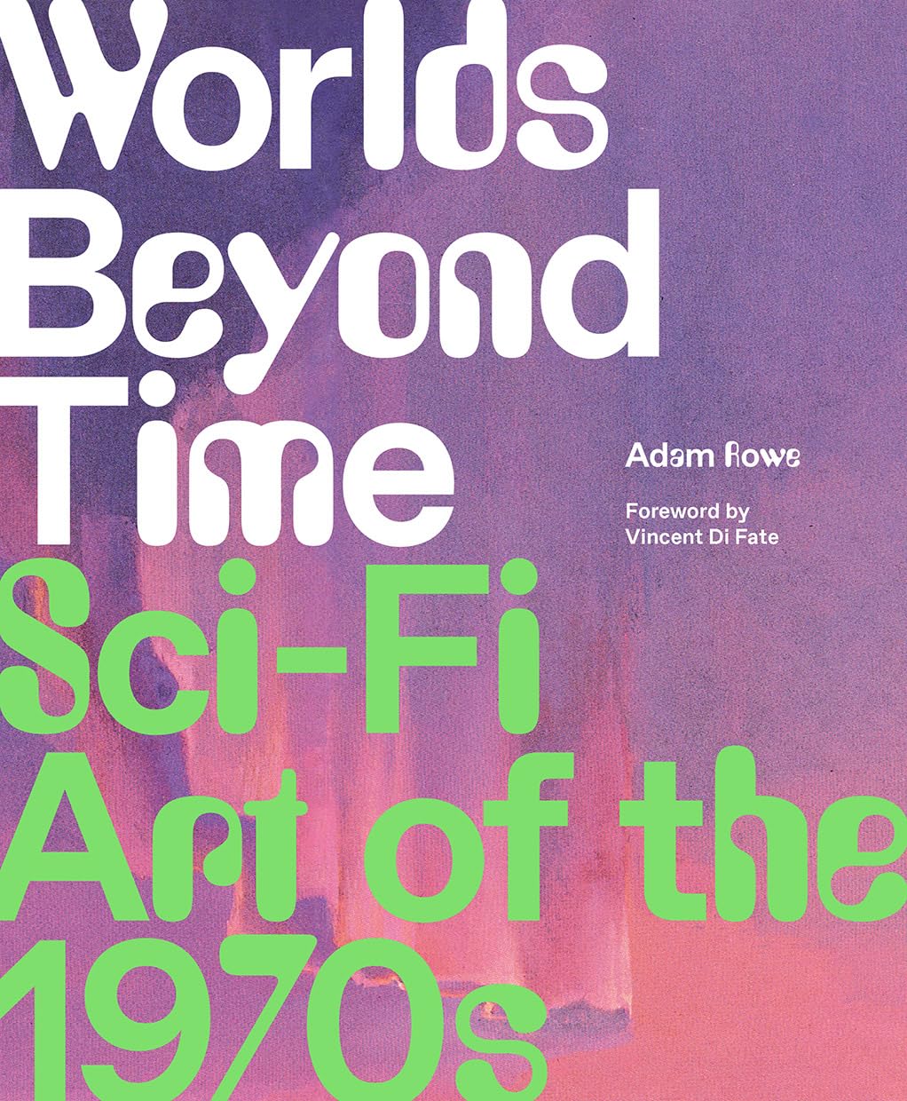 Art de science-fiction des années 70 Worlds Beyond Time livre relié