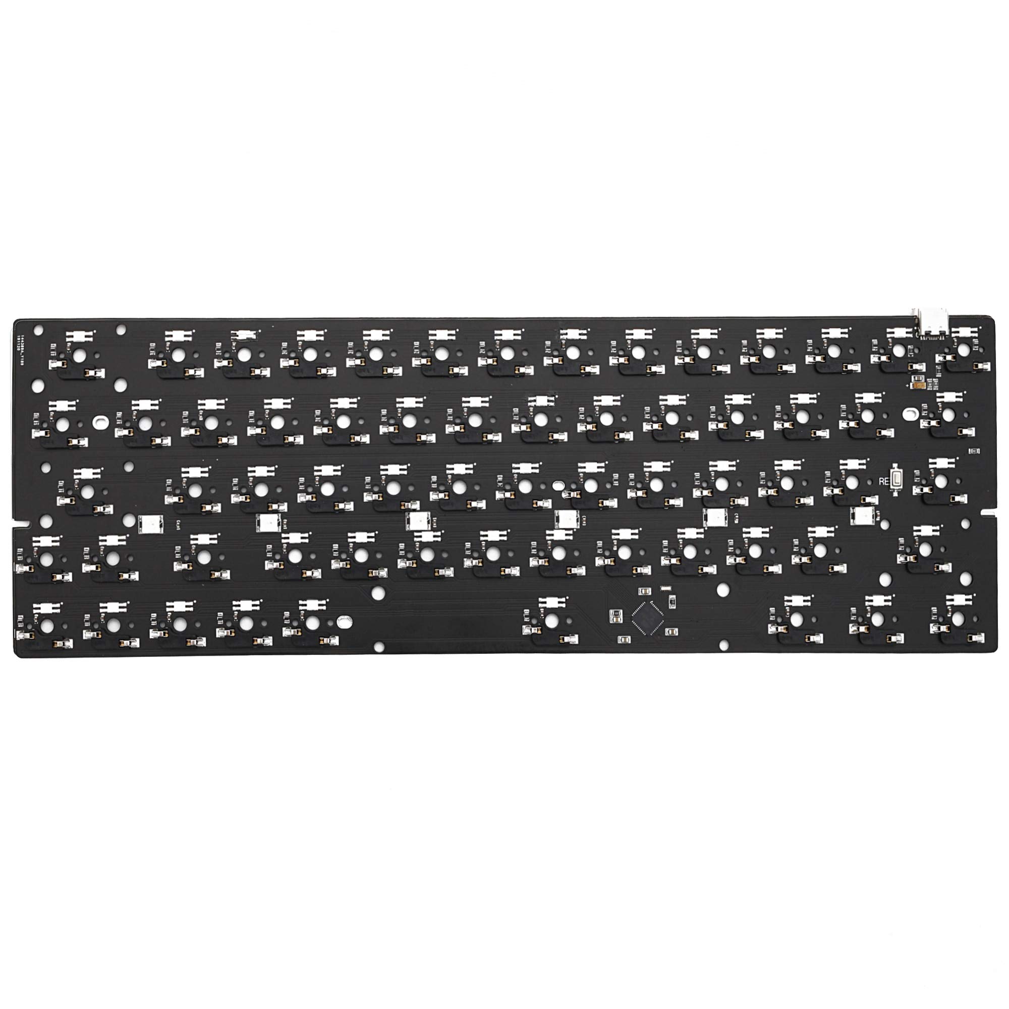 Buy ZINNI Keyboards bm60rgb bm60 rgb 60 gh60 hot swappable Custom
