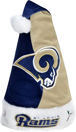 Amazon.com : Team Beans St. Louis Rams 2009 Santa Hat - St.Louis Rams ...