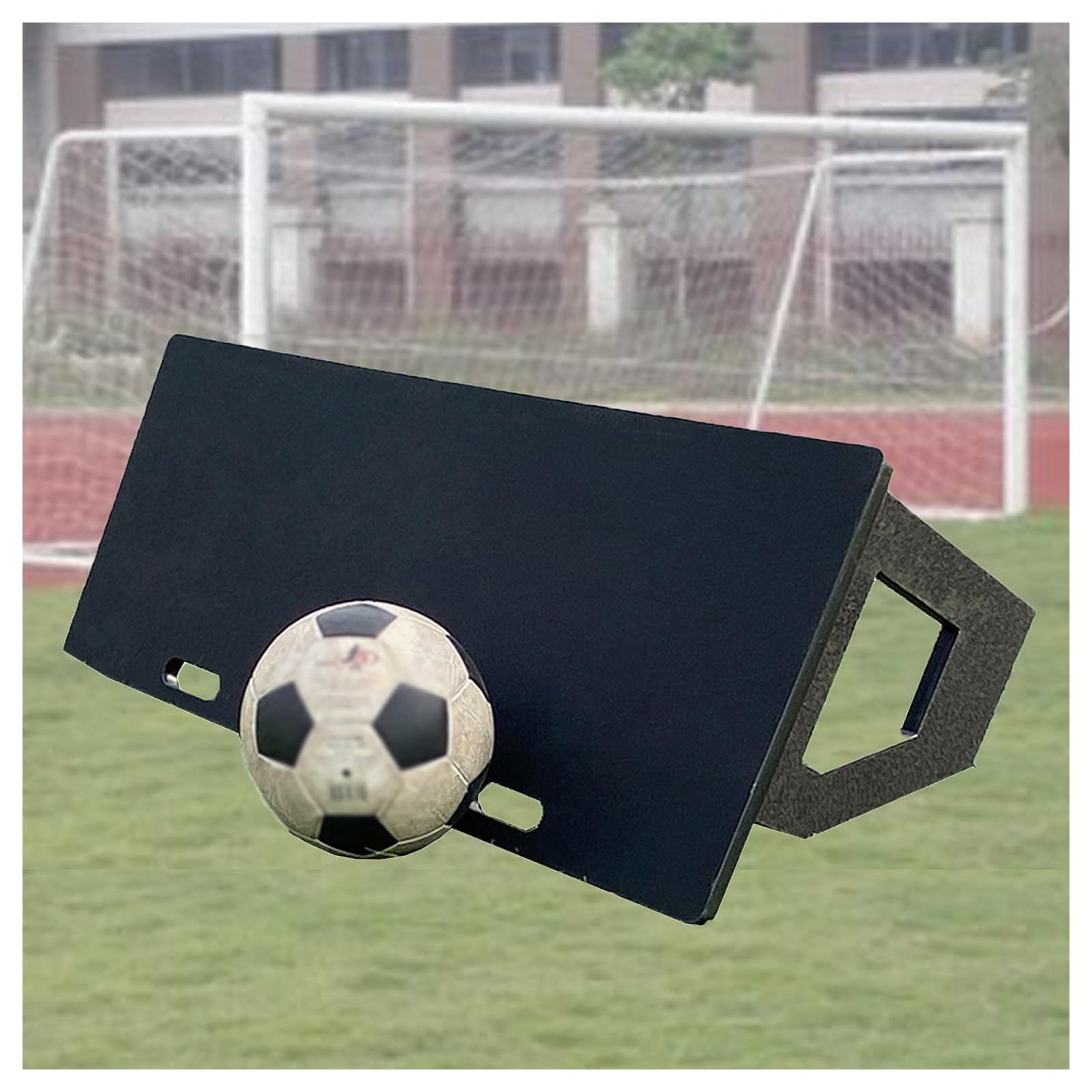Tabellone di rimbalzo per calcio, stazione di rimbalzo per calcio, attrezzatura pieghevole per allenamento di calcio, muro di allenamento di calcio resistente agli urti, per l'allenamento delle abil