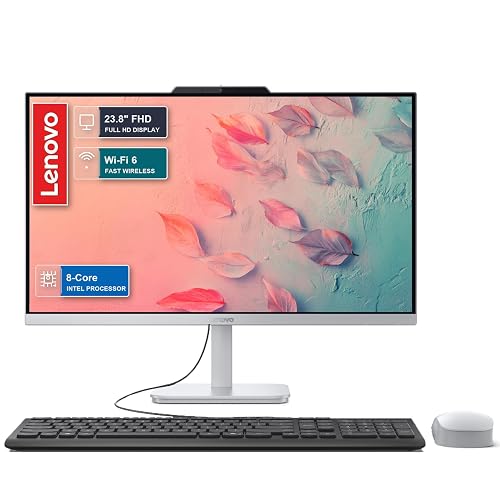 Lenovo 2026 27' FHD All-in-One Desktop Computer, 16GB DDR5 RAM, 512GB SSD | Intel Core i7-13620H, IdeaCentre Copilot AI,