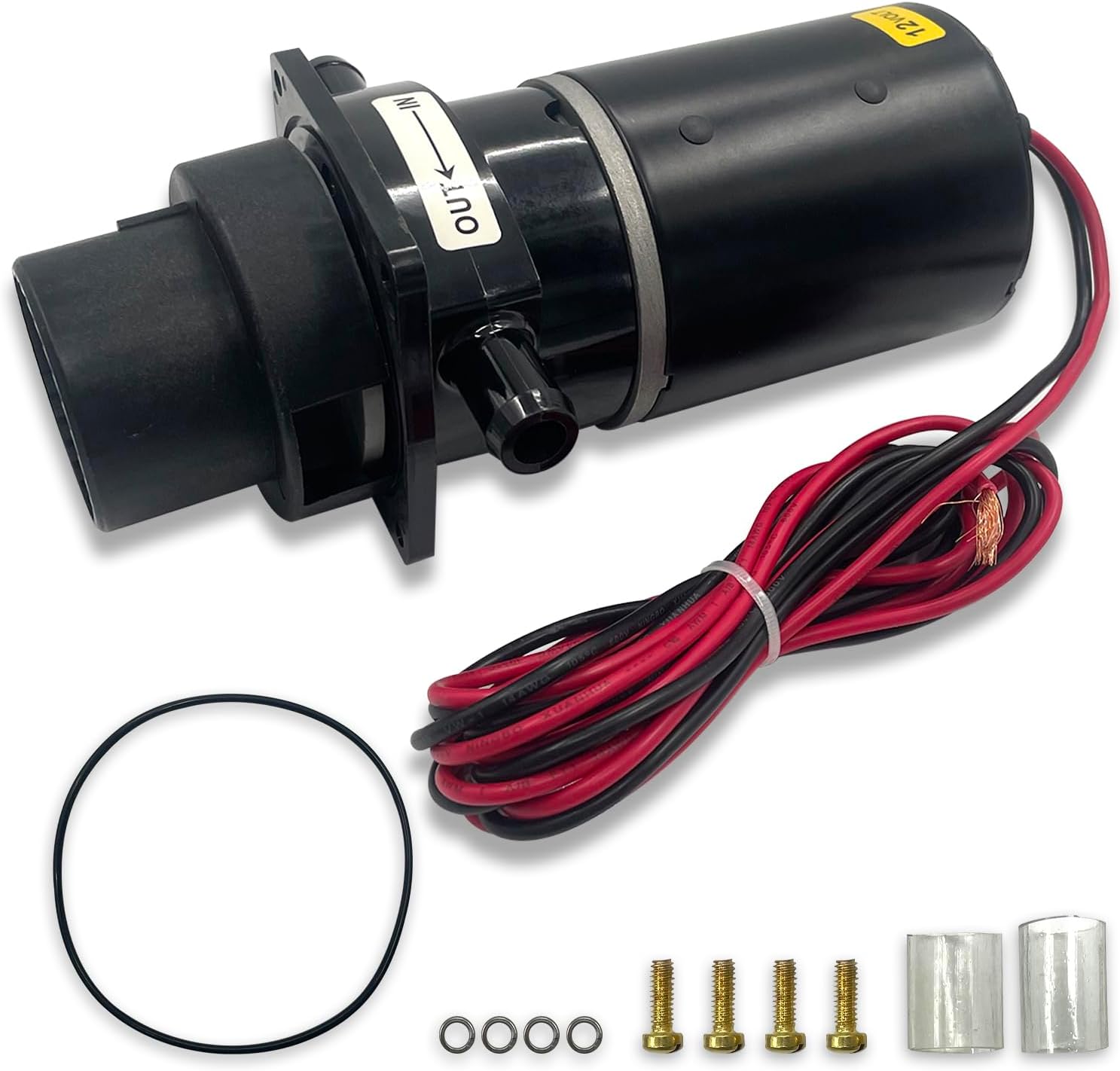 37041-0010 Marine Electric Toilet Macerator Sub Assembly Kit,Compatible with Jabsco 37010-0000, 37010-1000, 37010-0090 and 37010-1090,12-Volt