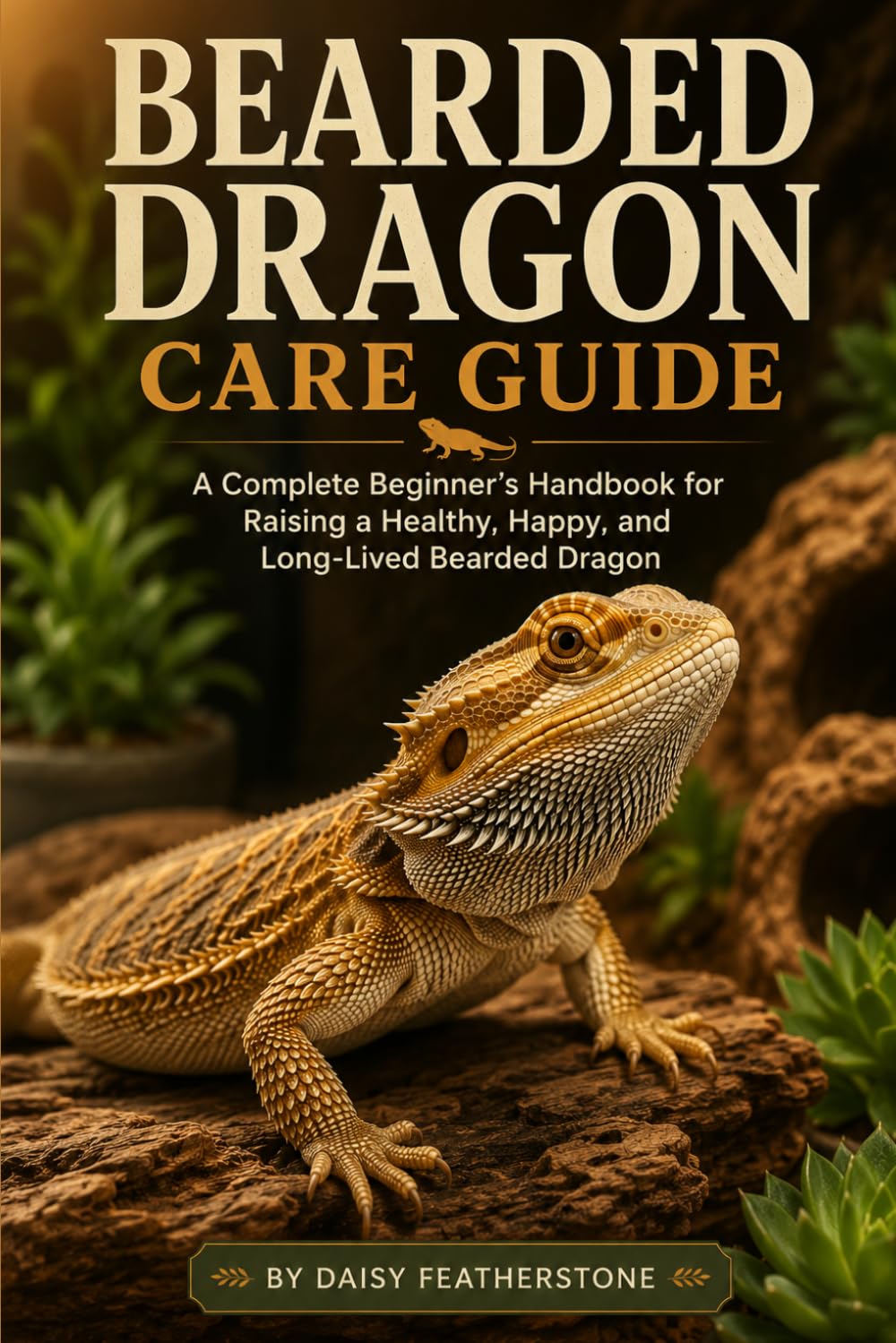 Bearded Dragon Care Guide: A Complete Beginner's Handbook for Raising a Healthy, Happy, and Long-Lived Bearded Dragon