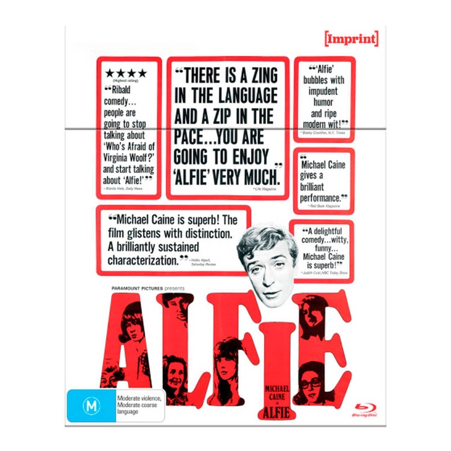 Alfie - 2 Disc Limited Edition (Imprint Collection # 41) Blu Ray Inc. My Generation