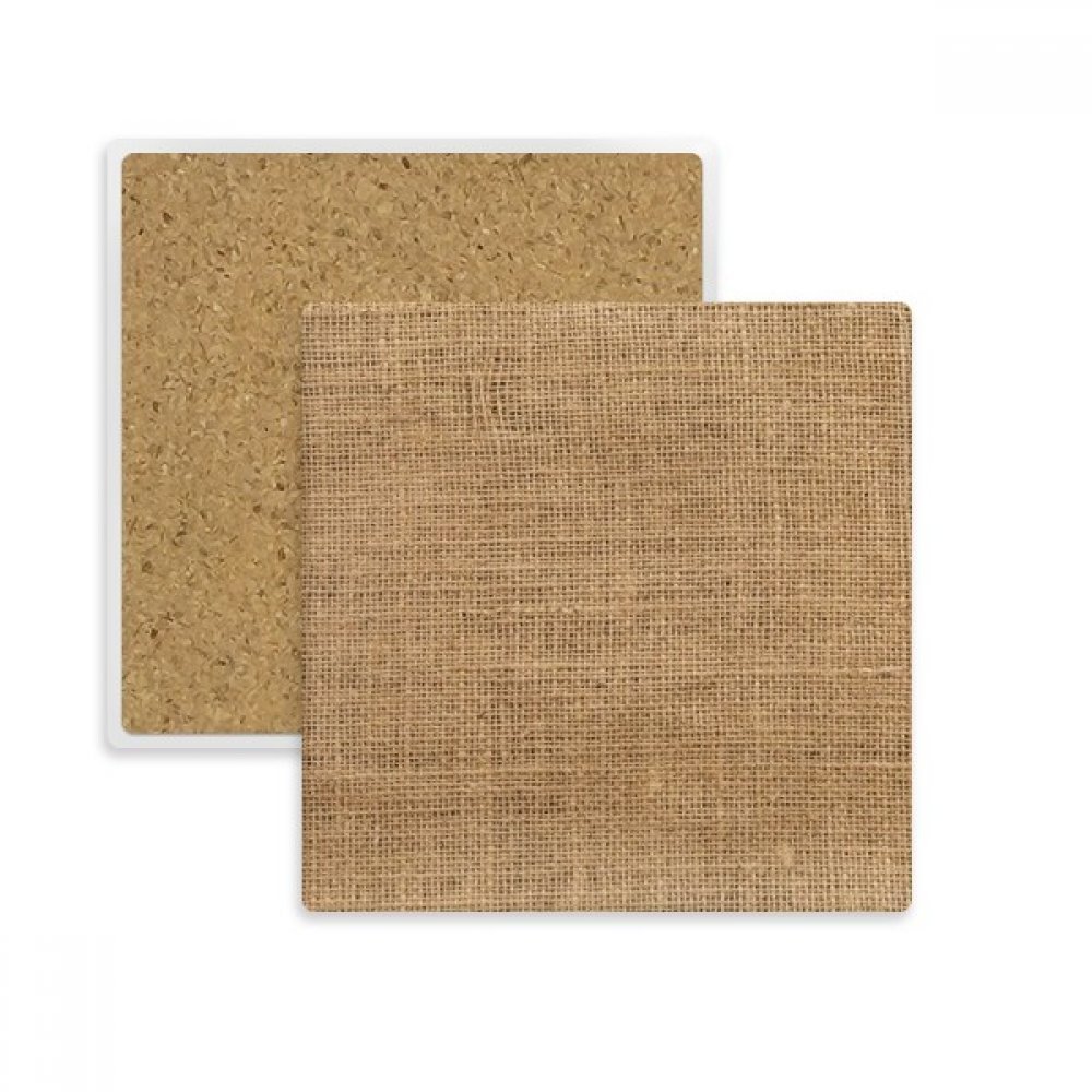 Coaster tasse absorbant en pierre style lin pour protéger vos tables