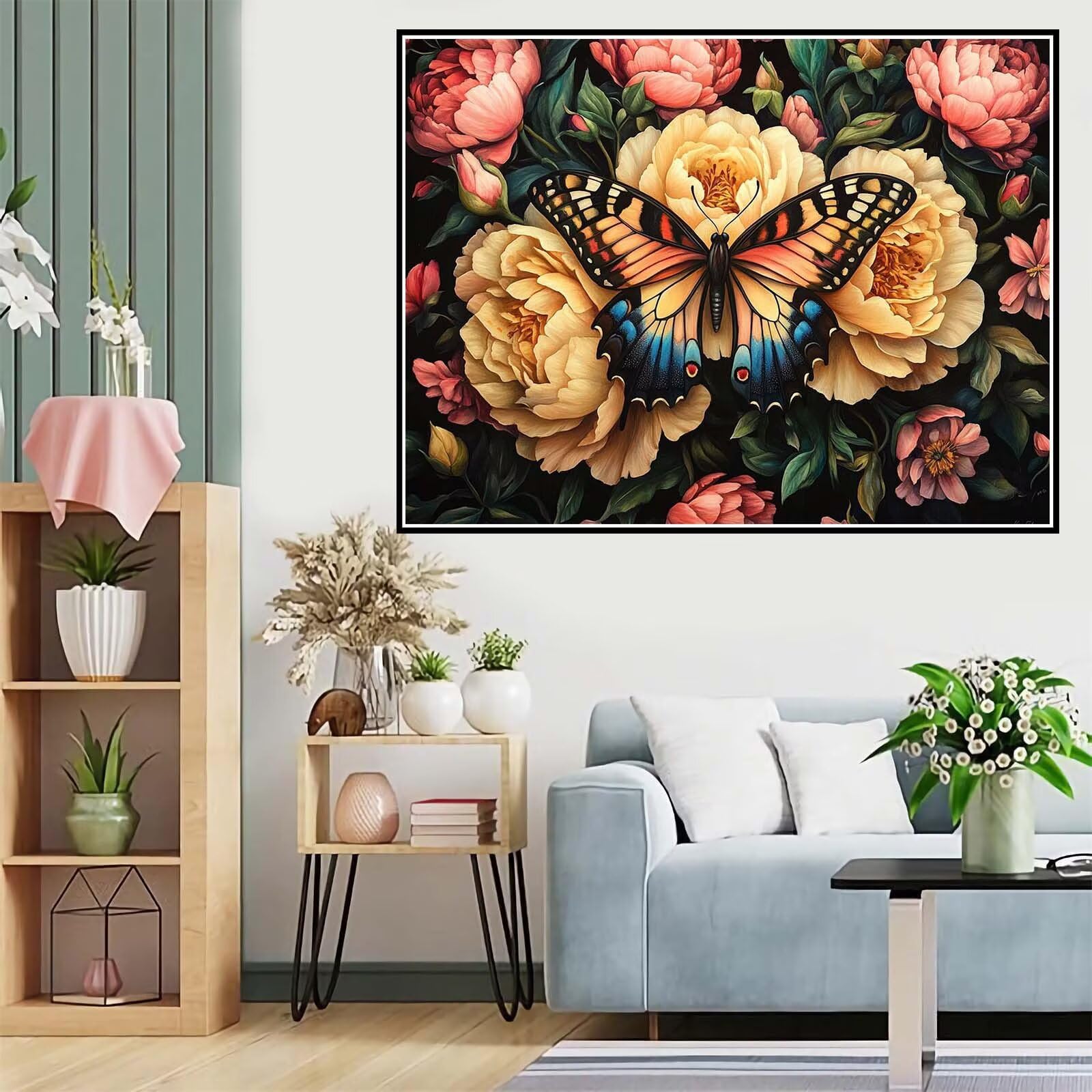 Zidoley Lot De 16 Peintures Diamant Pour Enfants Et Adultes