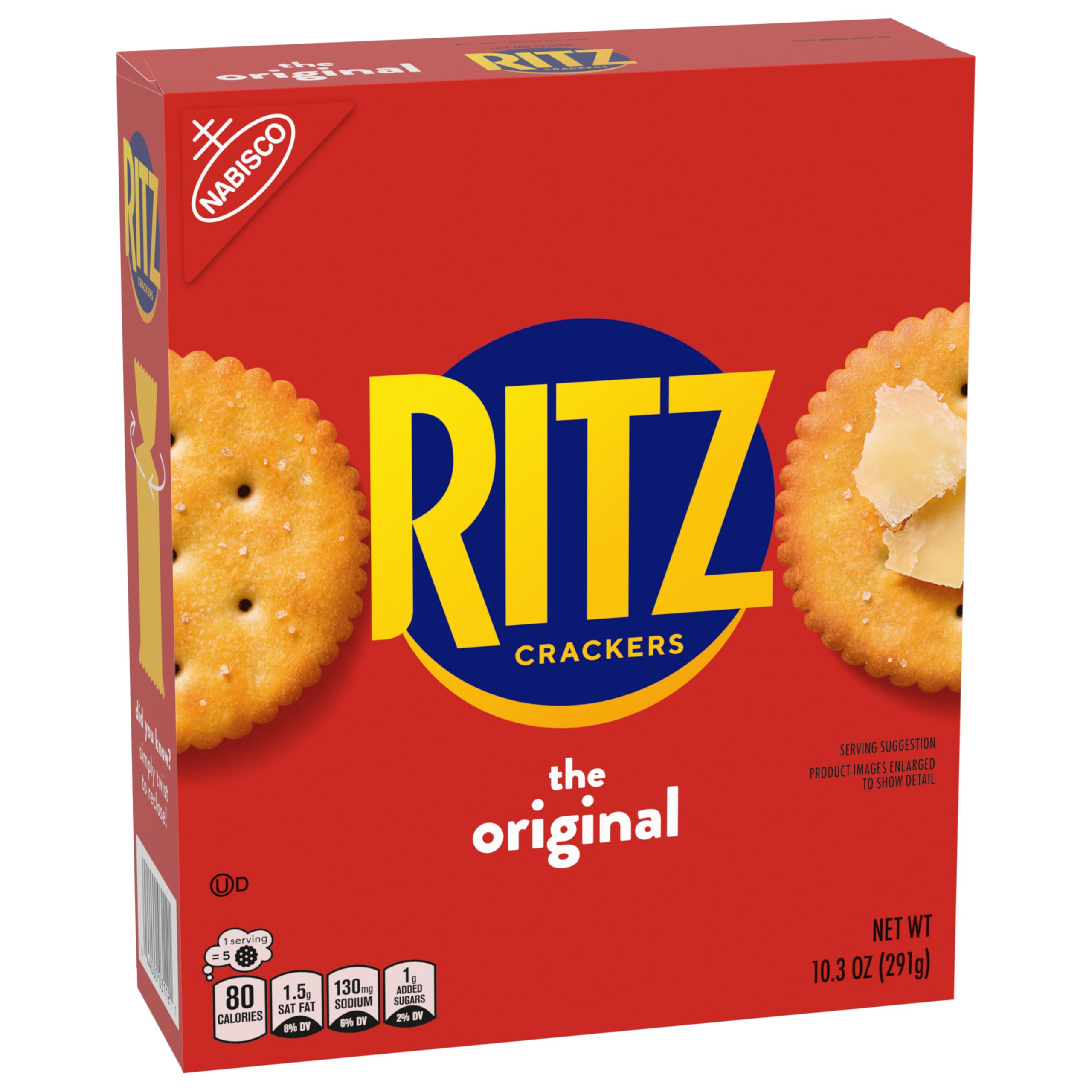 Ritz Crackers (Original, 10.3-Ounce Boxes, 6-Pack)
