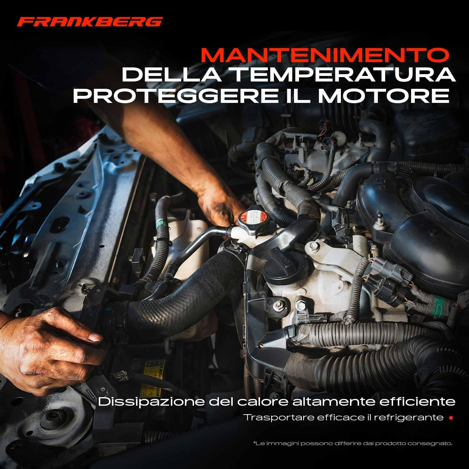 Frankberg tubo del refrigerante Sostituire # 11537600673