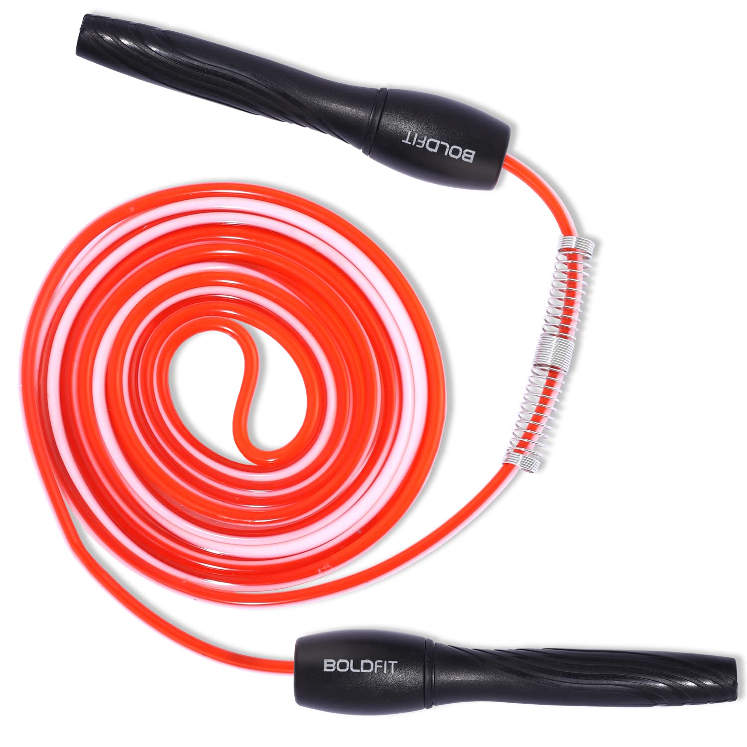 Boldfit Pvc Skipping Rope For Men And Women Jumping Rope With Adjustable Height Speed Skipping Rope For Exercise, Gym, Sports Fitness Adjustable Jump Rope Black-Red (B0BC46RKV2) Amazon Price History, Amazon Price Tracker