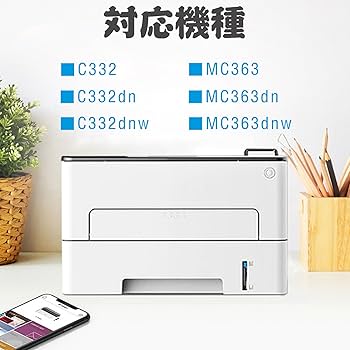 Amazon.co.jp: 【Amazon.co.jp限定】OKI用 TC-C4A TC-C4AK2 TC