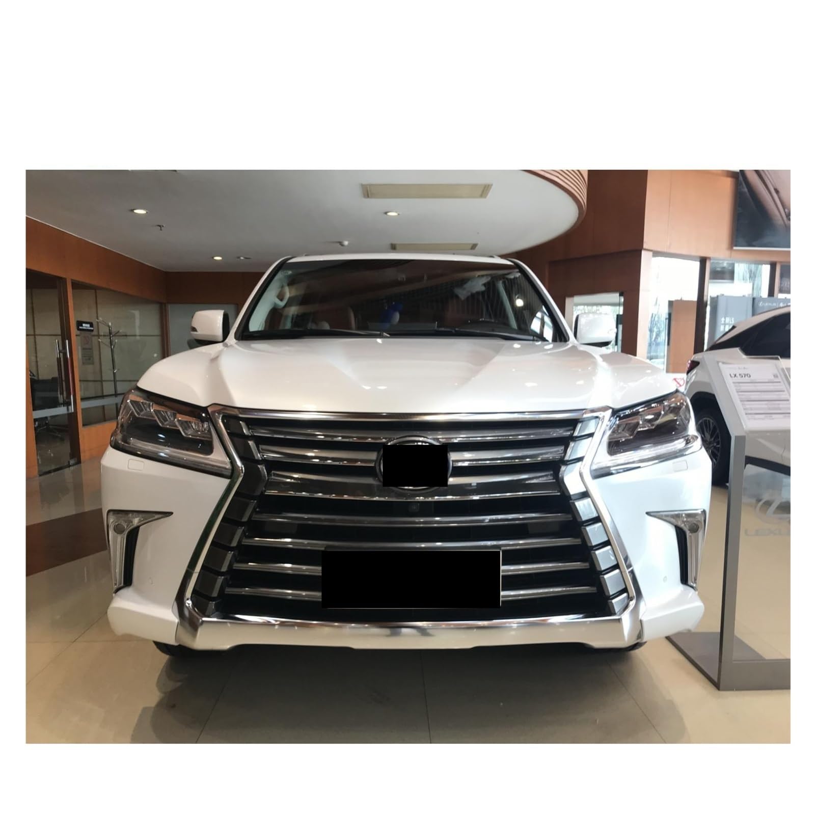 Amazon.com: GRILLE Compatible For LEXUS LX570 2016-2019 OEM
