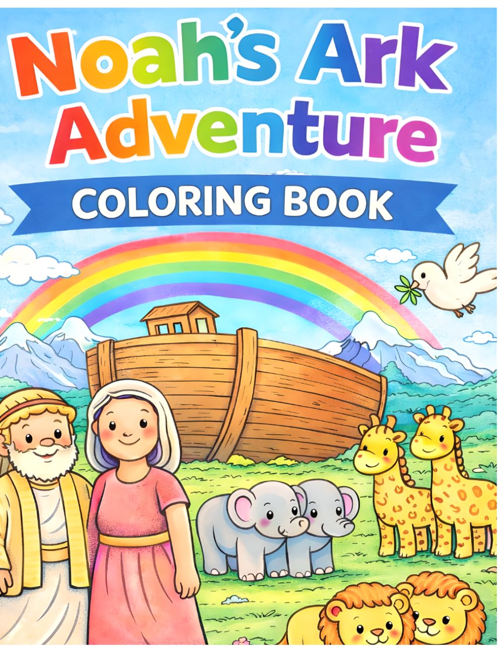 NOAH'S ARK ADVENTURE: COLORING BOOK
