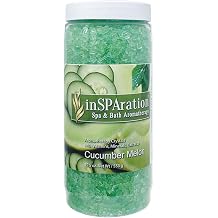 InSPAration 7458 Cucumber Melon Crystals for Spa and Hot Tubs, 19-Ounce