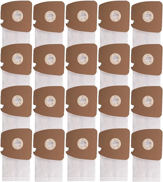 20 Pack Replacement Vacuum Dust Bags MM Premium Paper Bag Fit For Sanitaire S3680 & SC3680 Canister Vacuums, 63253A (20 Pack)
