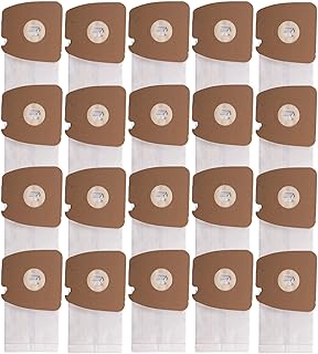 20 Pack Replacement Vacuum Dust Bags MM Premium Paper Bag Fit For Sanitaire S3680 & SC3680 Canister Vacuums, 63253A (20 Pack)