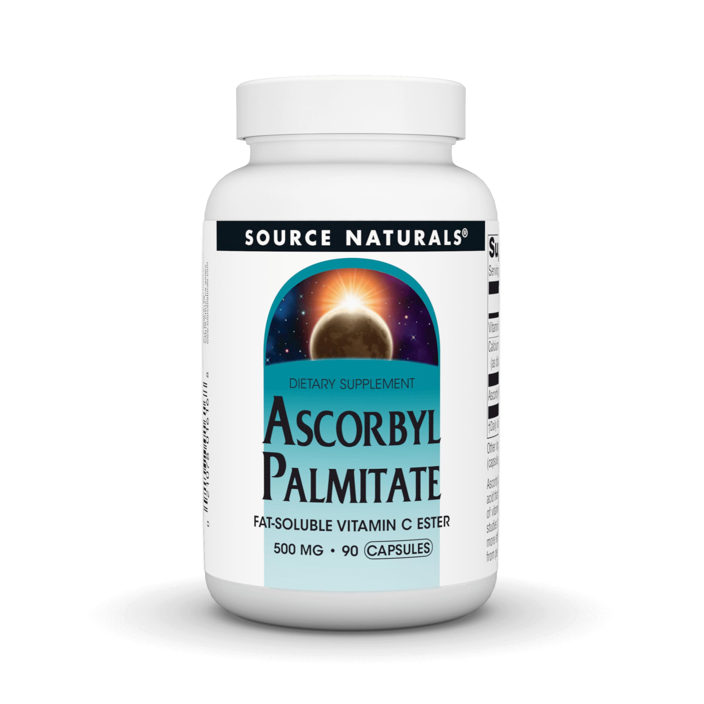 Source Naturals Ascorbyl Palmitate, 500 mg - 90 Capsules